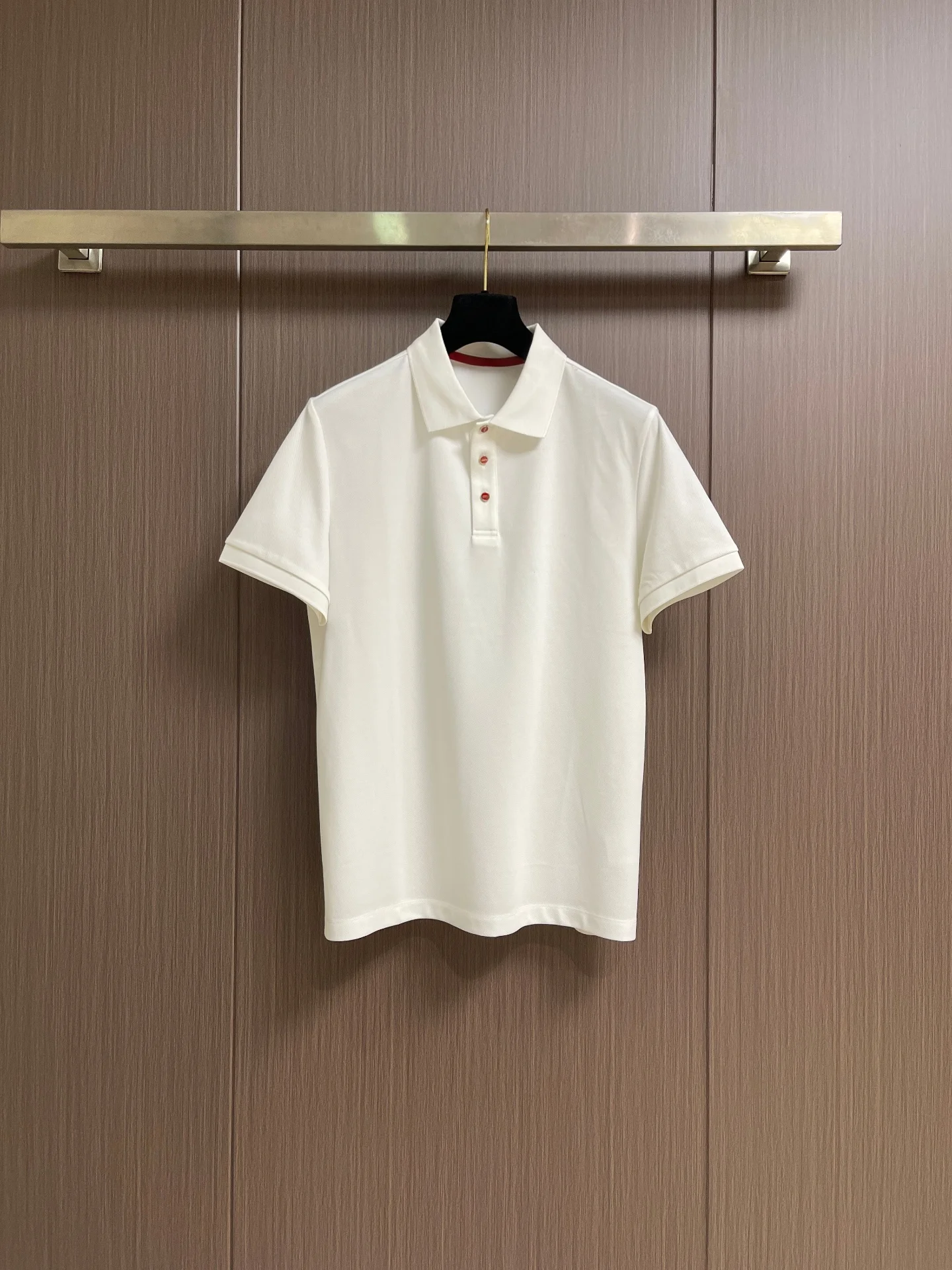 

Italian Luxury Men's Short Sleeve Shirt Summer 2026 Casual Embroidered Turn-down Collar Business Leisure Slim Fit Cotton