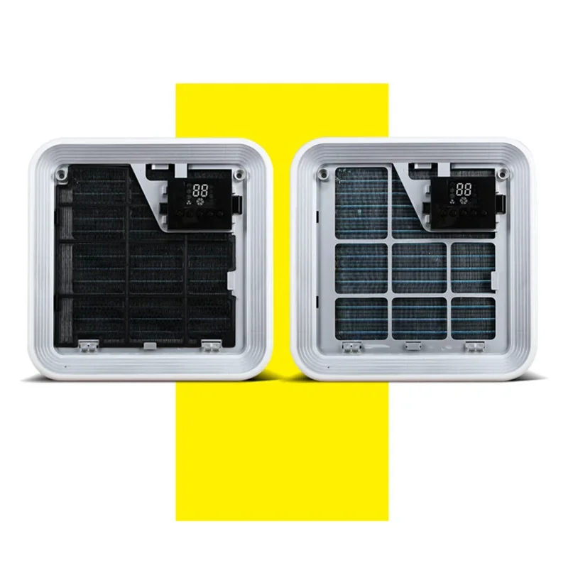 F001-07KR/A Mini Portable Split-Type Air Conditioner Ideal for RVs and Tents, Compressor-Based Cooling, for Camping