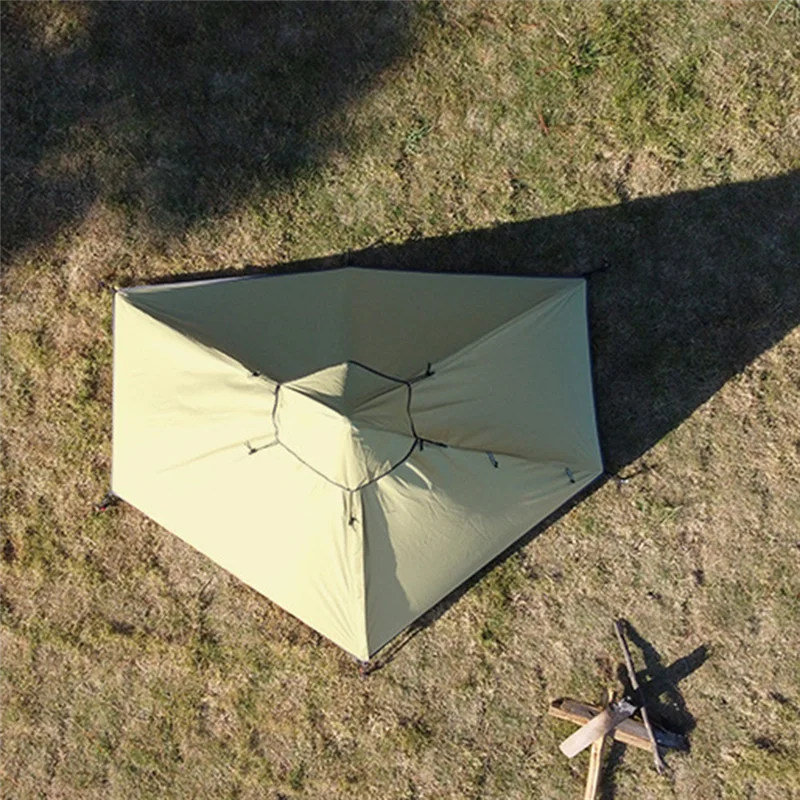 

RTENTE-Pyramid Tent Solo Tent Ultralight Tipi Tent Outdoor Camping Portable Single Tent Waterproof Hiking Backpacking
