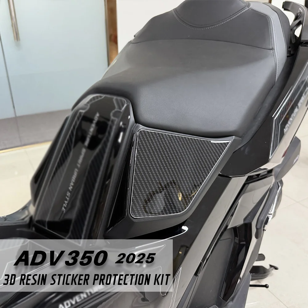 

ADV350 2025 Motorcycle Resin Epoxy Sticker Protection Kit Tank Pad Anti Scratch Decal Non-slip For ADV 350 2022 2023 2024