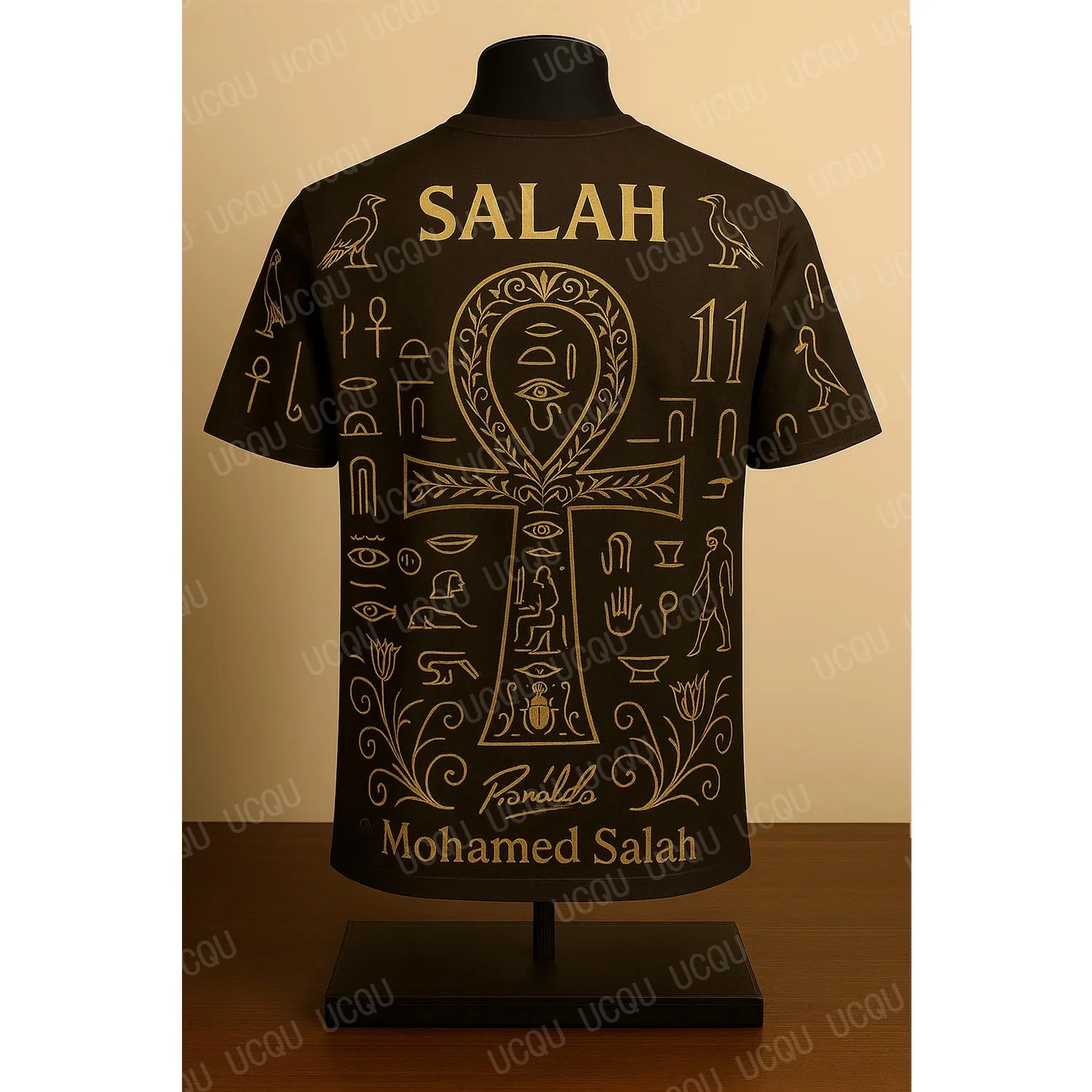Maglia da calcio Salah 11 Cultural Symbol Edition AI Design Maglia da calcio in stile patrimonio speciale Kit da allenamento limitato da uomo Fan To