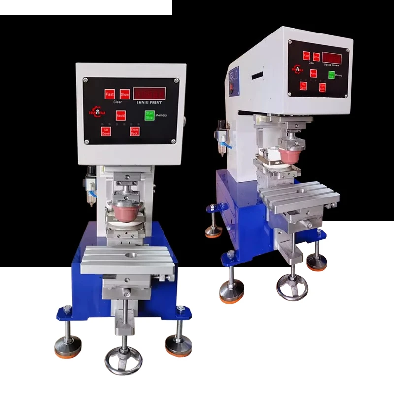 

Semi-Automatic Tabletop Pad Printing Machine Single Color Sealed Ink Cup for Manufacturing Plants