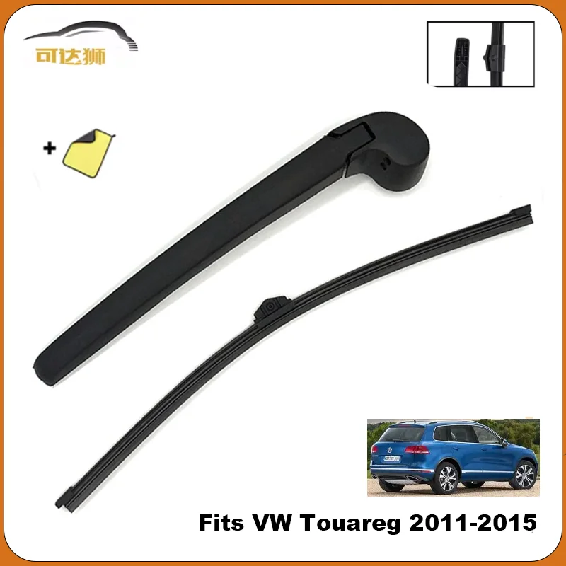 

For VW Touareg 2011 2012 2013 2015 Car Wiper Blade Rear Back Window Windshield Wipers Arm & Blade Kit