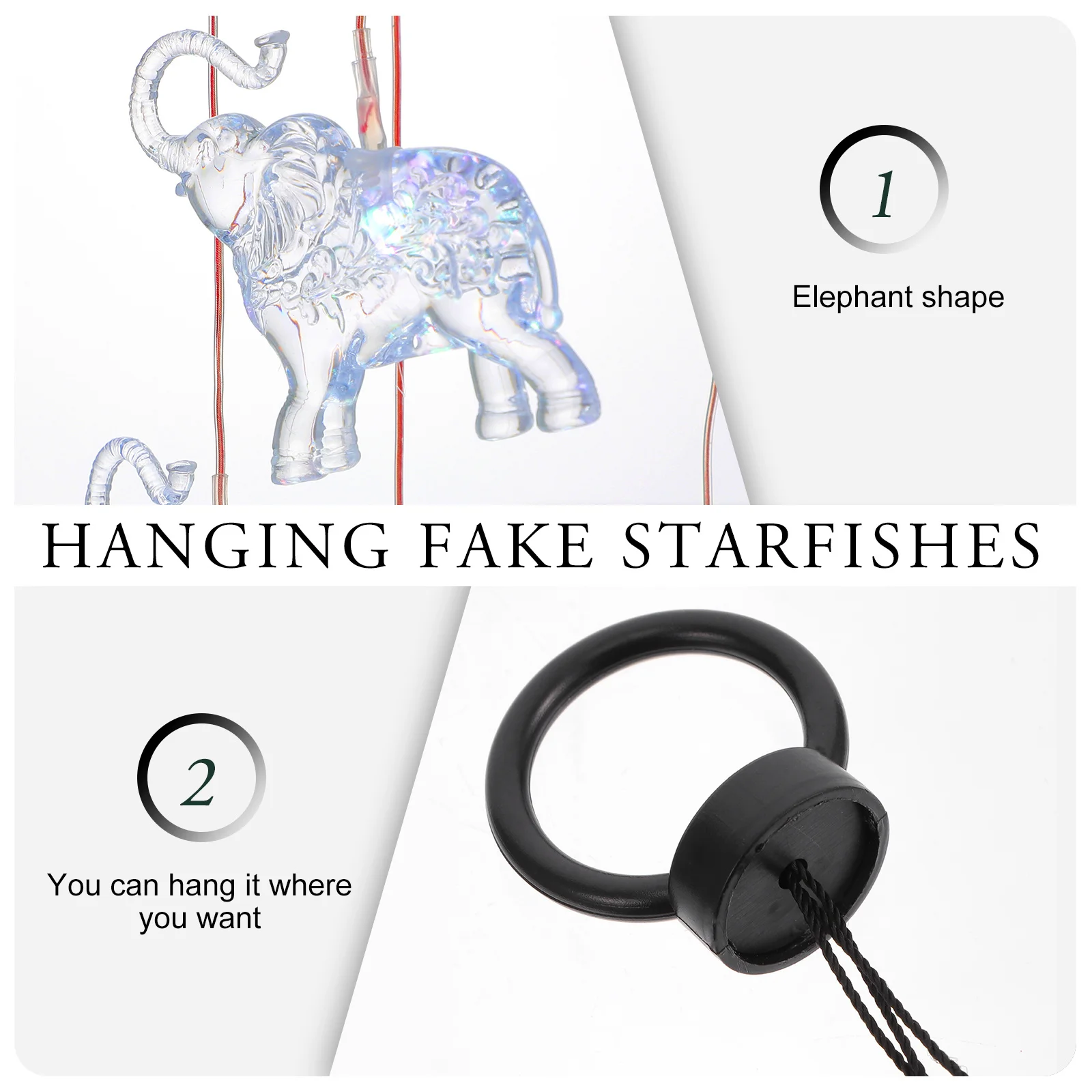

Solar Elephant Wind Bell Pendant Durable Hanging Rope Perfect Indoor Outdoor Garden Decoration LED Solar Light
