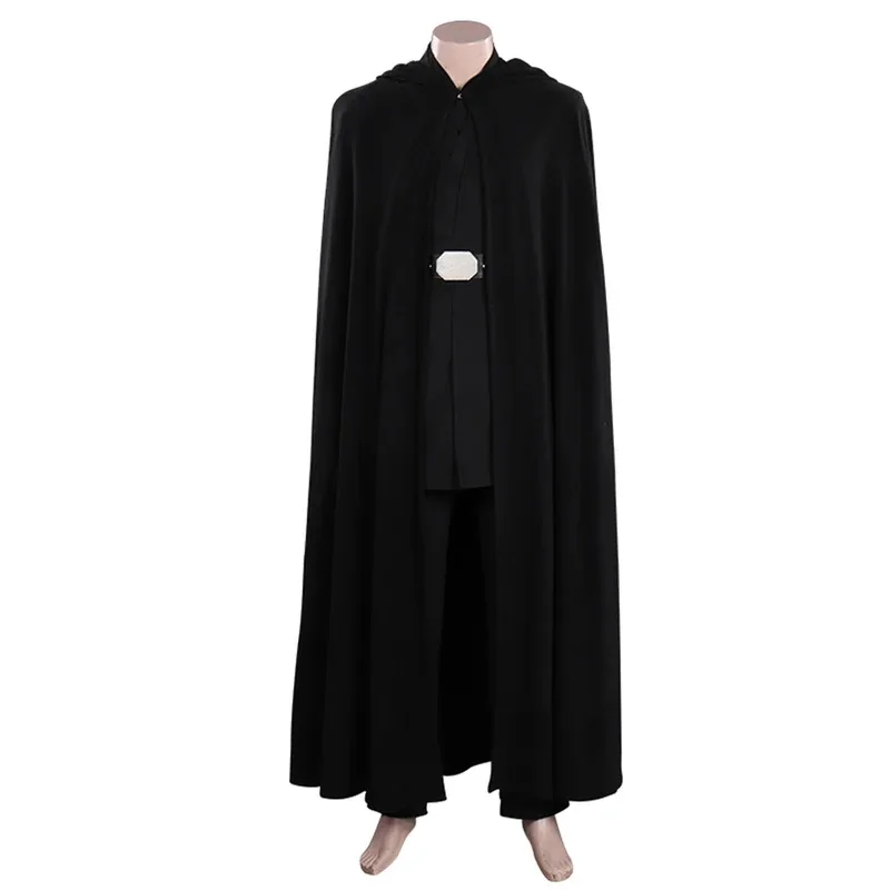 

Люк Косплей фильм космический боевой рыцарь маскировочный костюм для взрослых мужчин ролевая игра черный плащ мужской Хэллоуин фэнтезийный наряд eo] 5