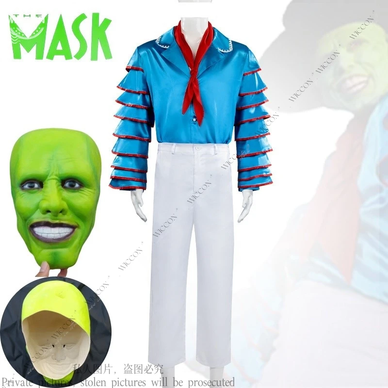 Stanley Cosplay Kostuum Masker Film Vrouw Man Groen Halloween Party Rollenspel Fancy Disguise Festivals Kerst Stanley Volwassene