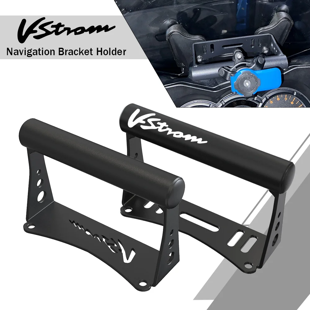 

For Suzuki V-Strom 650 DL650 ABS 2004-2011 2010 Motorcycle Phone Holder Stand GPS Navigation Plate Bracket VStrom 1000 DL1000