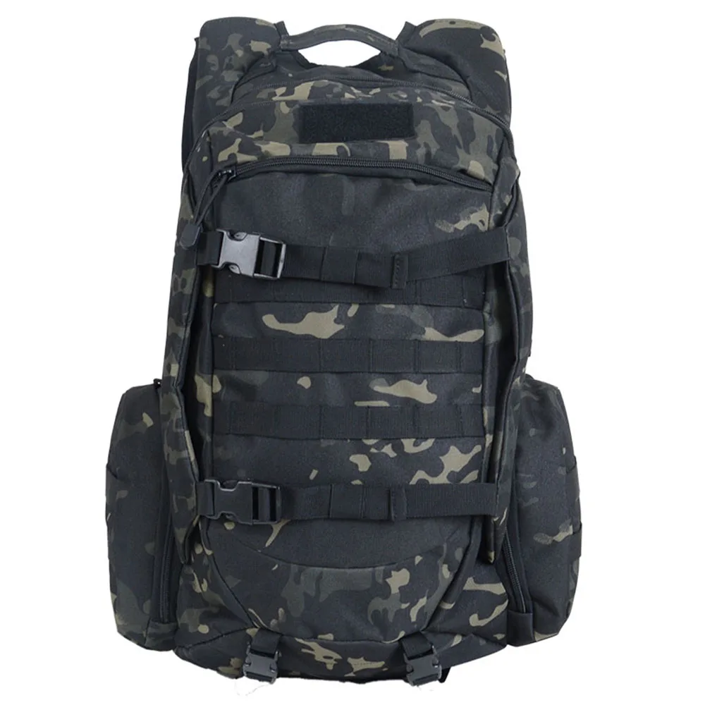 

Outdoor new camping hiking backpack 45L large capacity shoulder men tactical camouflage flat shark backpack