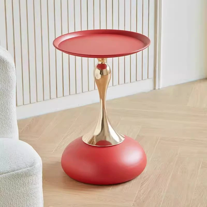 

Nordic Trendy Coffee Table Living Room Home Round Bedroom Coffee Table Modern Bedroom Table Basse Luxe Furniture Supplies