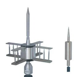 Suppliers CE Certificate  lightning rod/lightning conductor arrester lightning lightn protect system