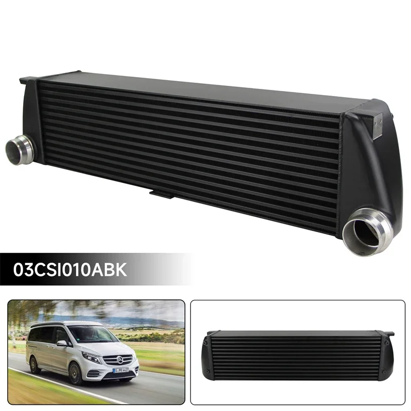 Black Competition Aluminum Intercooler Fits for Mercedes Benz 447 V-Klasse Vito 114 116 119 V200 V220  V250 CDI