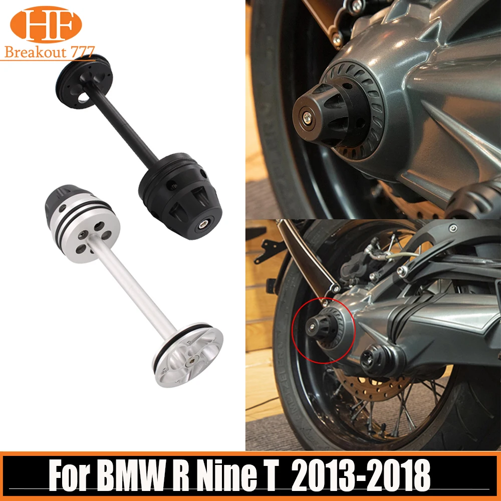 

Motorcycle Rear Wheel Fork Axle Sliders Cap Crash Protector For BMW R Nine T 2013-2018 Fit BMW R Nine T Scrambler R1200GS LC