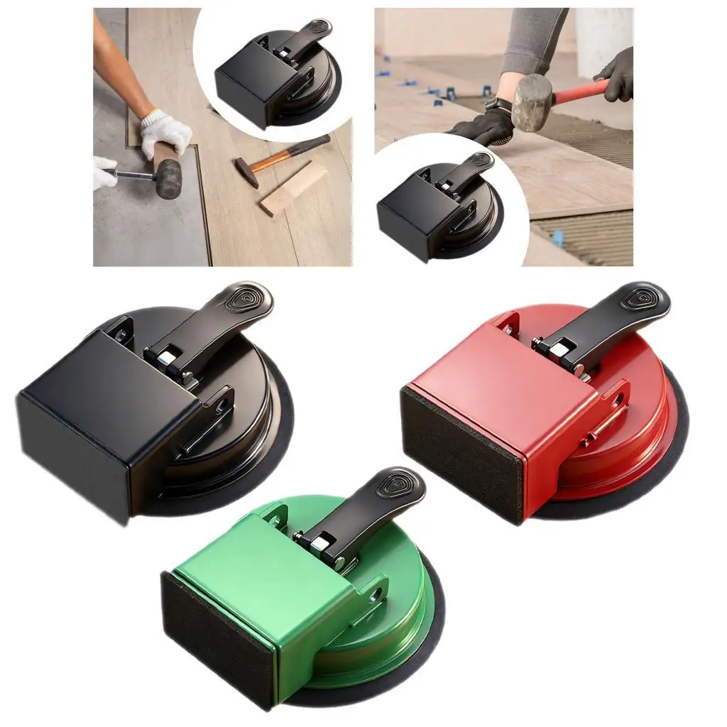 Floor Gap Fixer Tool Seamless Seam Setter Powerful Suction Cup Handheld Installation Tool for Heavy Tile and Glass Lifting