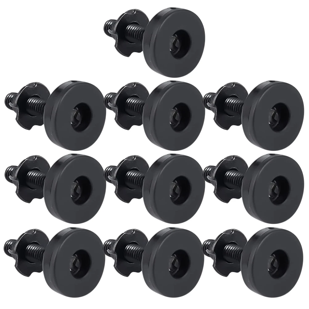 

10pcs Adjustable Sofa Support Black Table Carbon Steel Furniture Legs Leveling Feet Sturdy Home Office Adjustable Feet