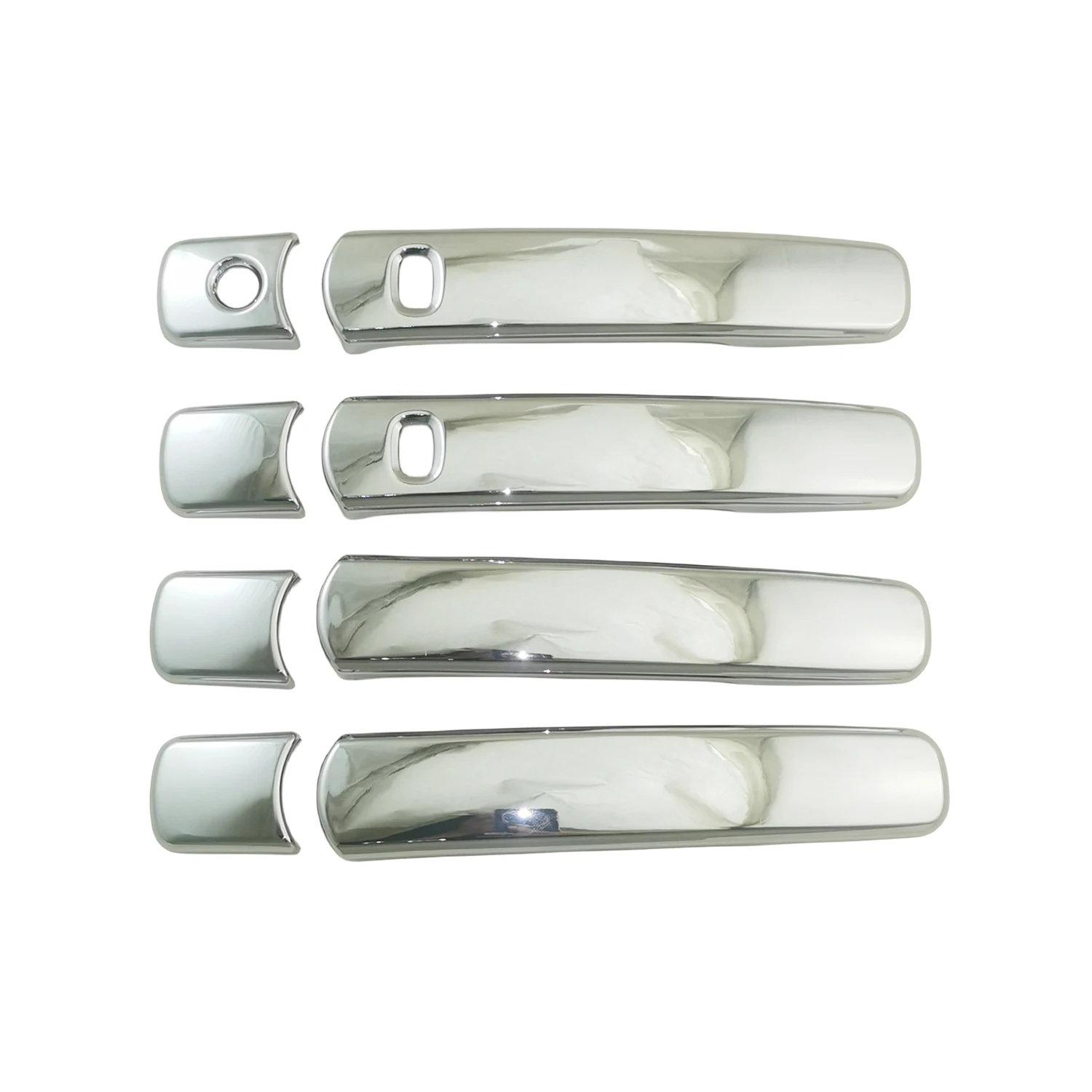 For Nissan 07-13 X-trail t31 Door Handle Cover X trail Side Smart Door Handle Cover ABS Chrome Accessories Stickers Car Styling