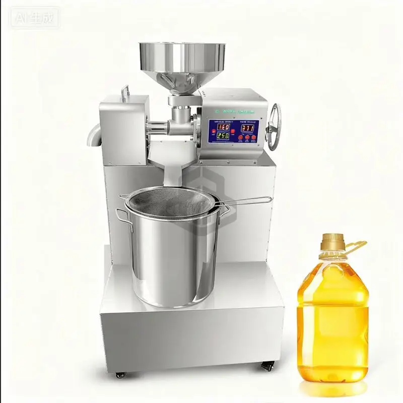 Oil Press Machine/ Sunflower Oil Presser/ Cold Press Oil Extractor