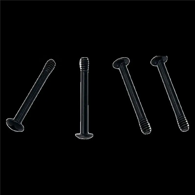 Classic-100Pcs 6 -32X30mm Lengthened Roundhead Mount Screw For PC Case Video Card Cooler Radiator Water Cooling Fan DIY Computer