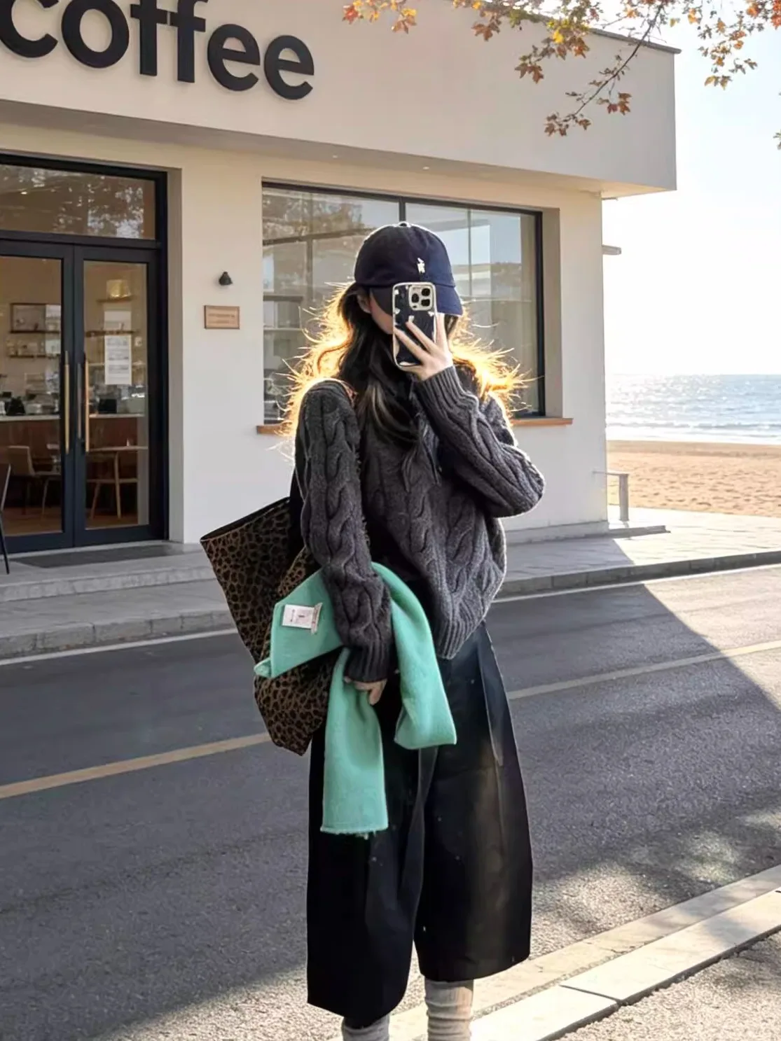 

Loose Women's High Collar Sweater Knitted Inner Wear Twist Sle Autumn Winter New Faion Casual Comfortable Polyester Fiber