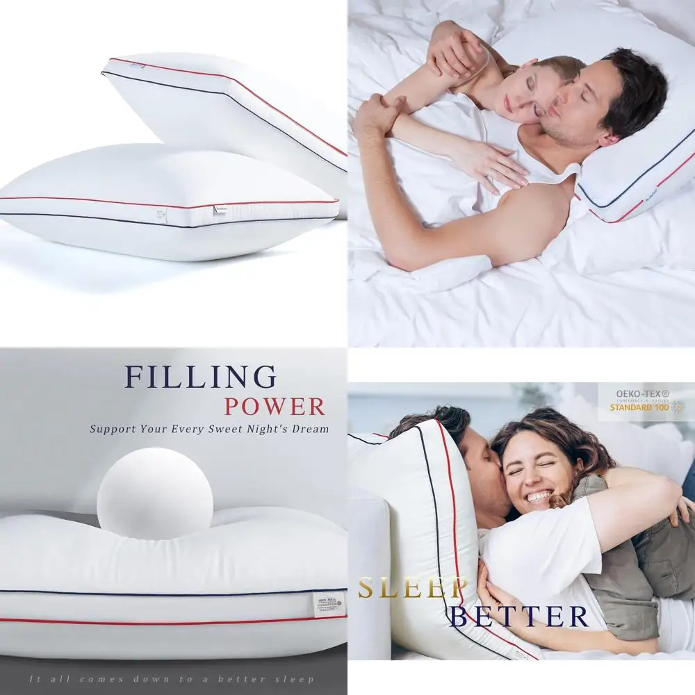 

Роскошные подушки Queen для сна на боку и спине — прохладные, поддерживающие и мягкие