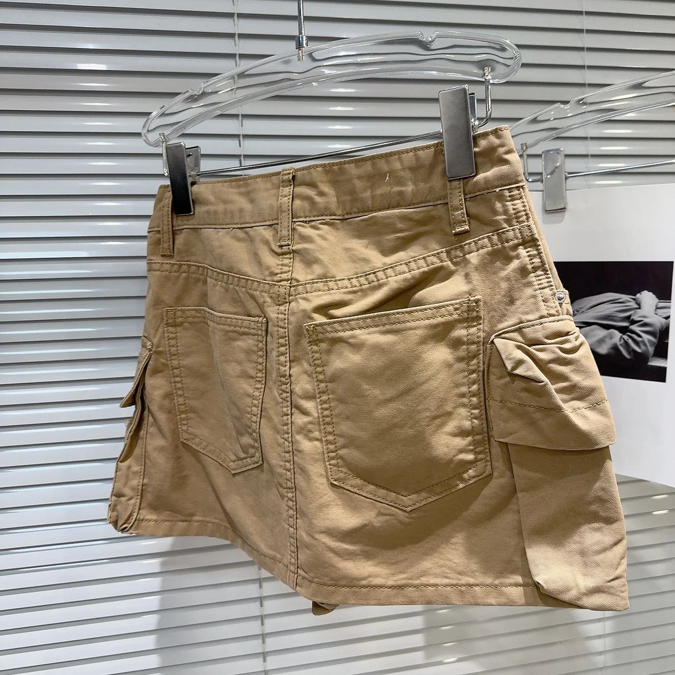 Gonna di jeans dolce e alla moda, gonna multitket da lavoro a trapezio, lunghezza f, per donna, abbigliamento casual quotidiano