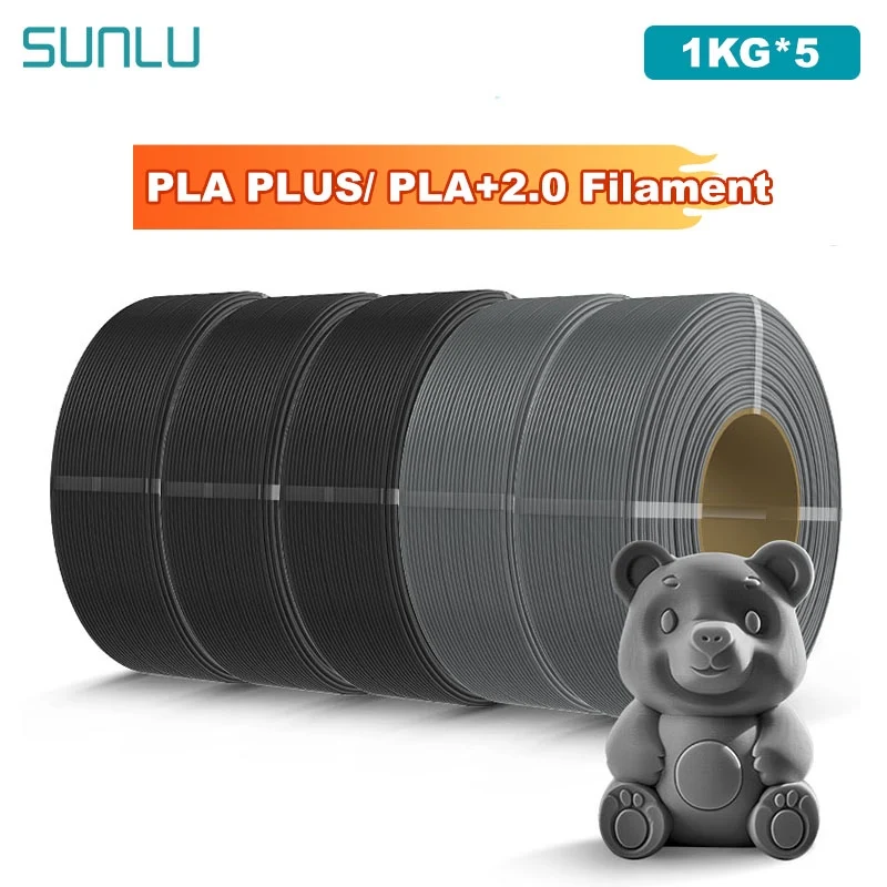 SUNLU5kgPLAPLUS/PLA+2,0Filament1,75mm1kgohneTablett3D-Drucker-Filamentfür3D-Druckerund3D-Stift,Refll-Filament-AliExpress7