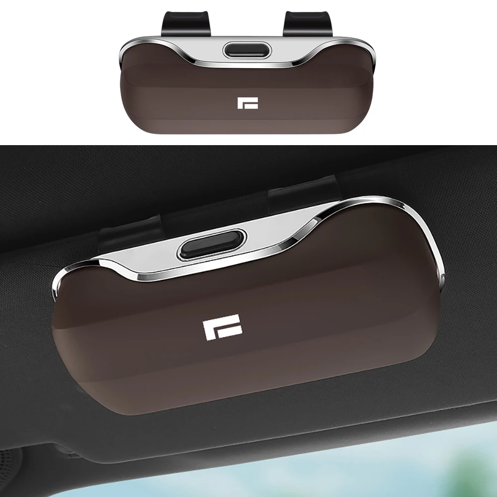 

Автомобильный зажим для очков, ящик для хранения солнцезащитного козырька, подходит для BAIC JISHI Polestone 01 Rox 01 2023 2024 2025, аксессуары для чехлов для очков