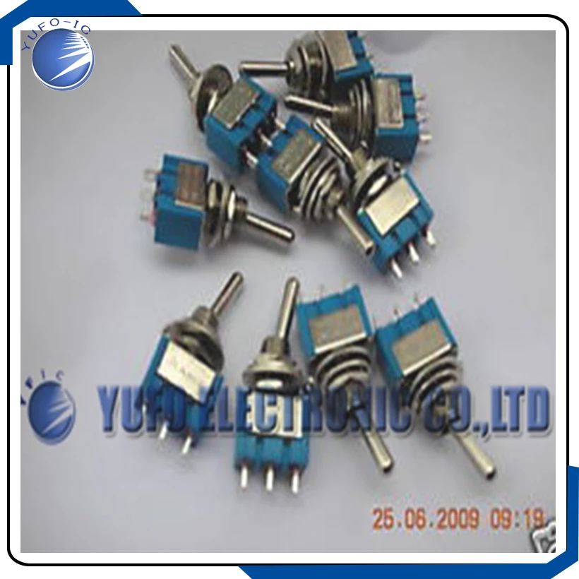 

Free Shipping One Lot 200,MINI SPDT Toggle Switches-ON/OFF/ON CAR/Boat,B103