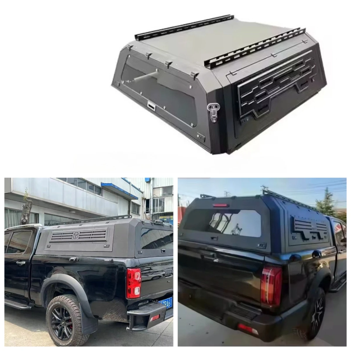 

Factory 4X4 Custom Fit Aluminum Truck Canopy for T9 T8 Pro Cap Anti Rusted Waterproof Durable