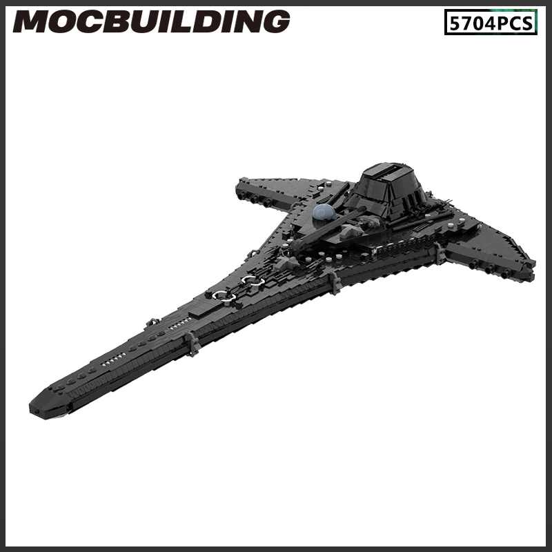 Spaceship The Model Star Ship MOC Building Blocks DIY Airship Bricks Assemble Toys Christmas Presents Collection Display Gifts