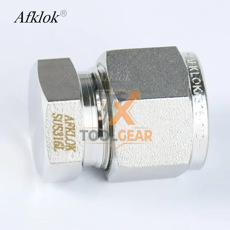 2026hotsale* Hex Plug Fitting High Pressure with Ferrule Smooth Surface High Quality SS316L Straight Plug for Industrial Pipe