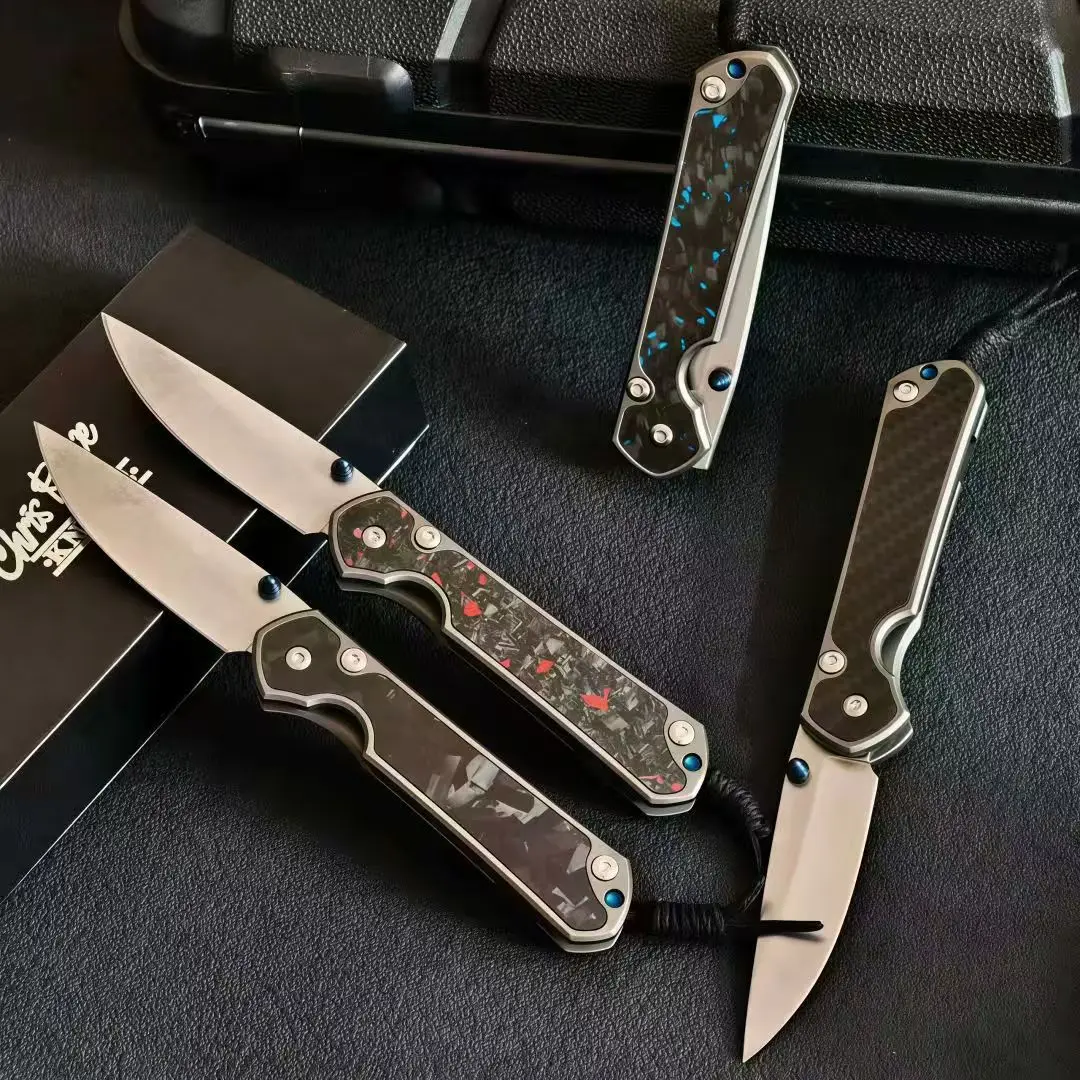 

Новинка 2026 года: складной нож CR- Carbon Fiber Crushing Starry Sky, портативный карманный нож, острый бытовой нож для нарезки фруктов