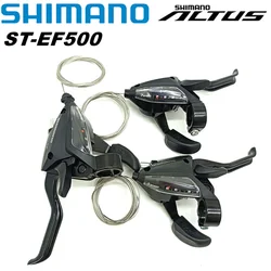 SHIMANO ACERA EF500 3x8v Groupset- EZ FIRE PLUS Shift/Brake Lever - 2-finger lever size - 3x8 Front Speeds Original parts