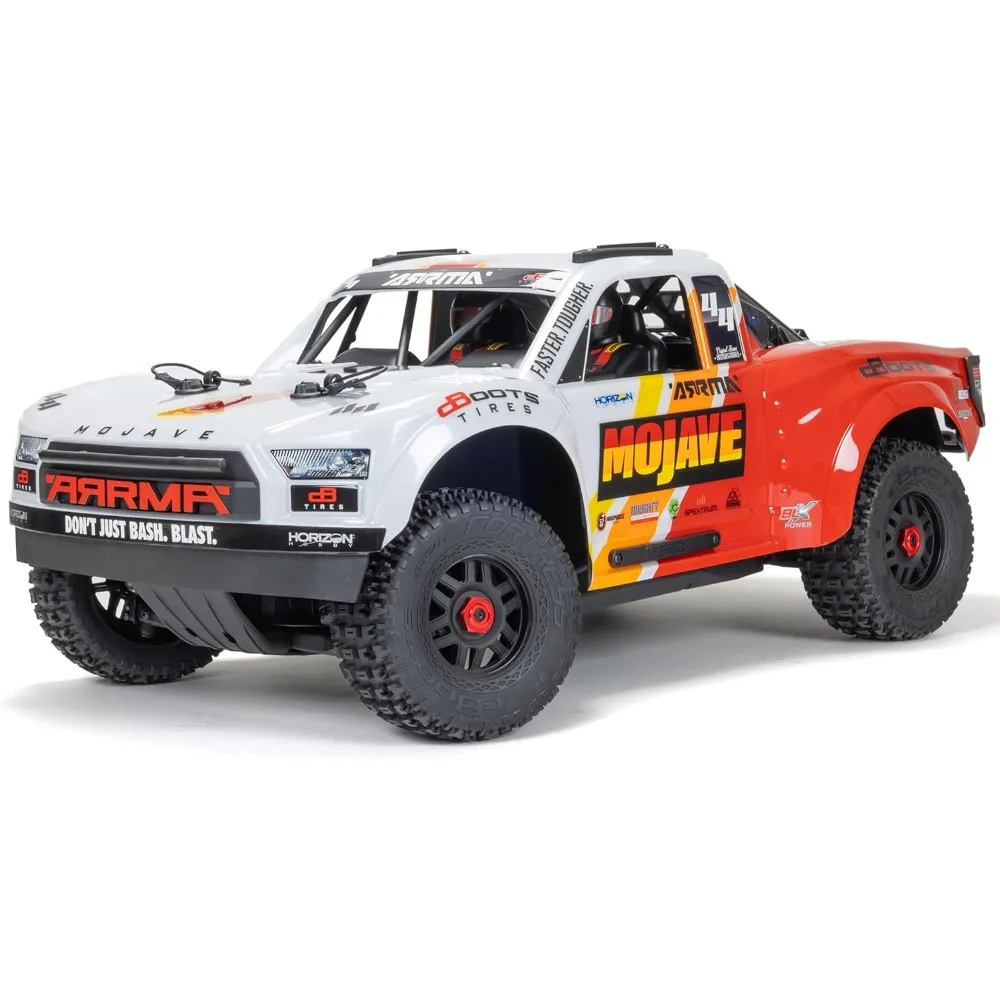 

Радиоуправляемый внедорожник 4WD 4S с бесщеточным двигателем, масштаб 1/8, готов к запуску (RTR), белый/красный, доставка из США