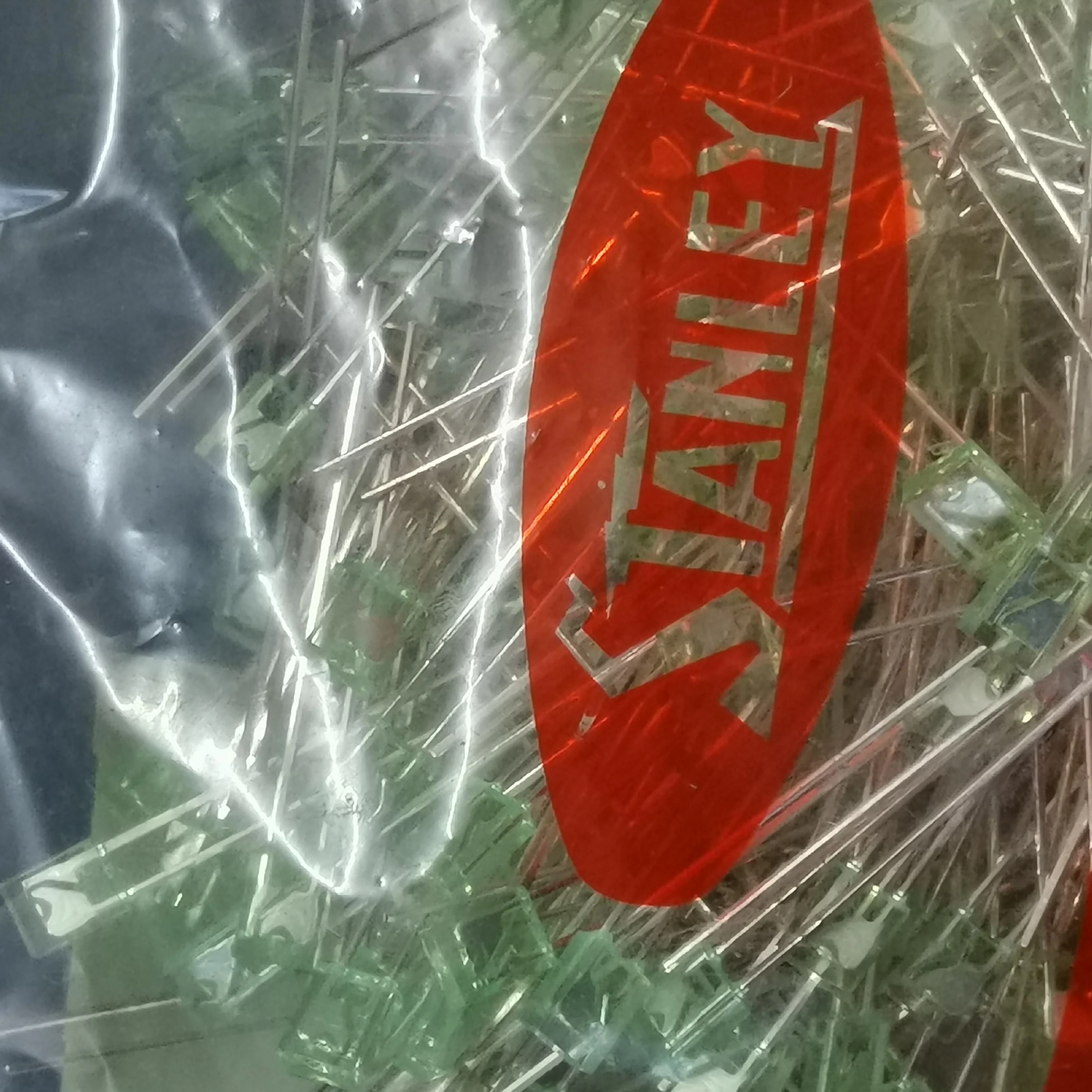 50 قطعة/MPG4364K الأخضر في الخط صمام ثنائي باعث للضوء 2 × 4 × 5 Pu مؤشر الطاقة الأخضر