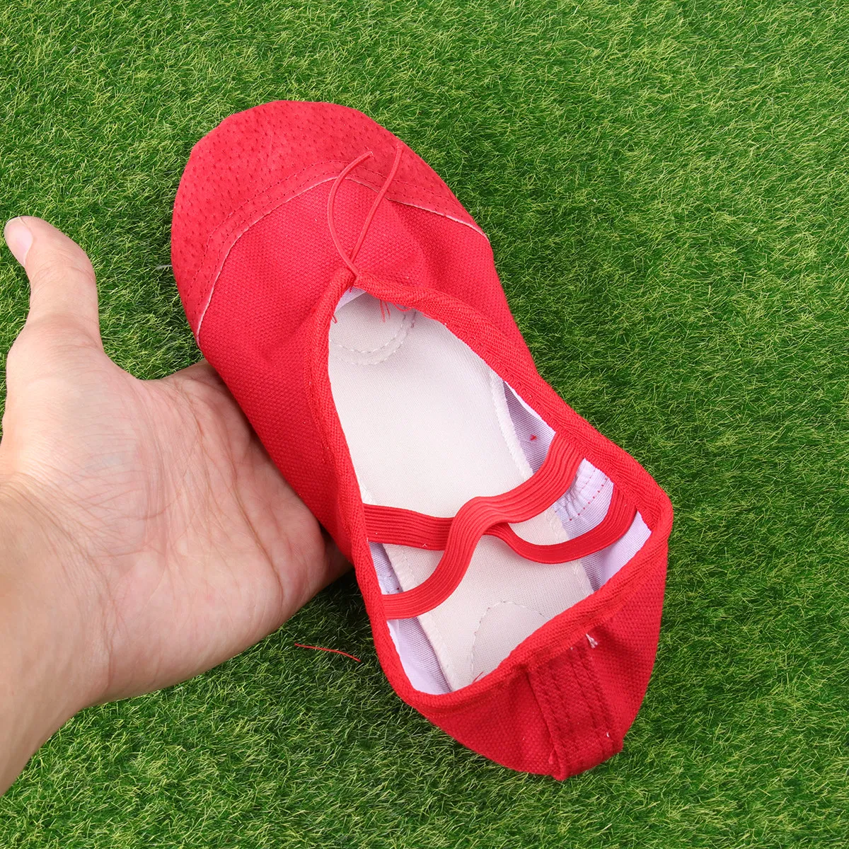 1 Par de Zapatos de Baile con Diseño de Pata de Gato para Niñas, Suela Antideslizante, para Yoga, Baile Folclórico, Moderno, de Salón, Jazz, Cómodos y Transpirables