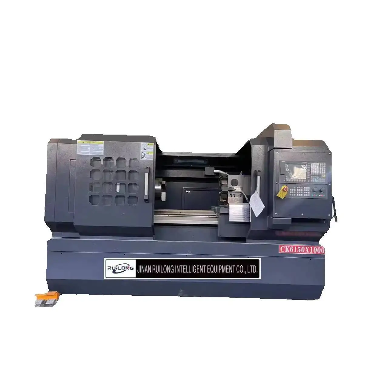 Fully Automatic Heavy Duty Ck6140 Ck6150 Horizontal CNC Lathe High Precision Flat Bed Structure With 220V Digital Voltage