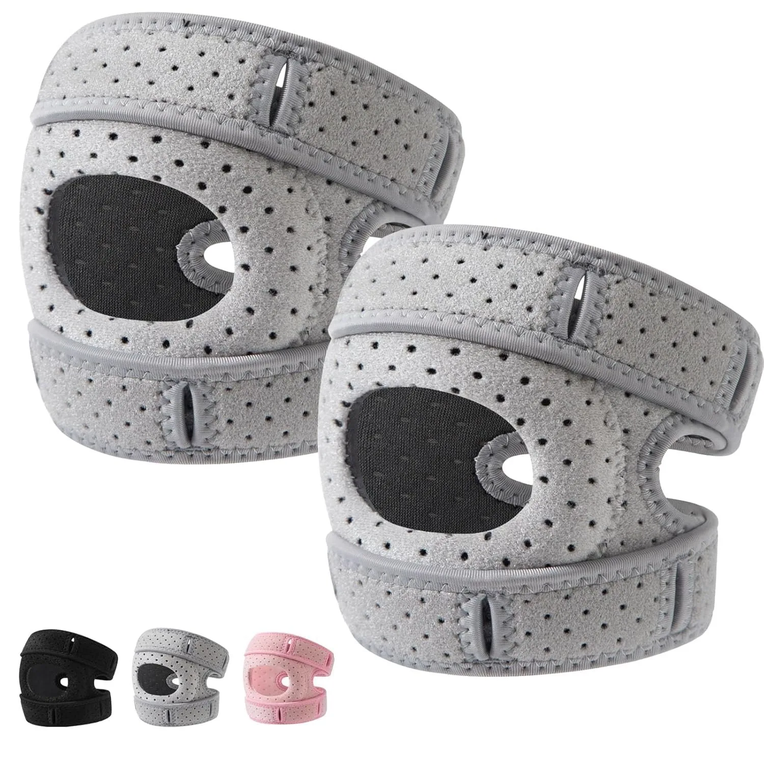 

Patella Knee Band Breathable Knee Support Brace Sports Patella Strap for Men Women Fitness Running Joint Protection