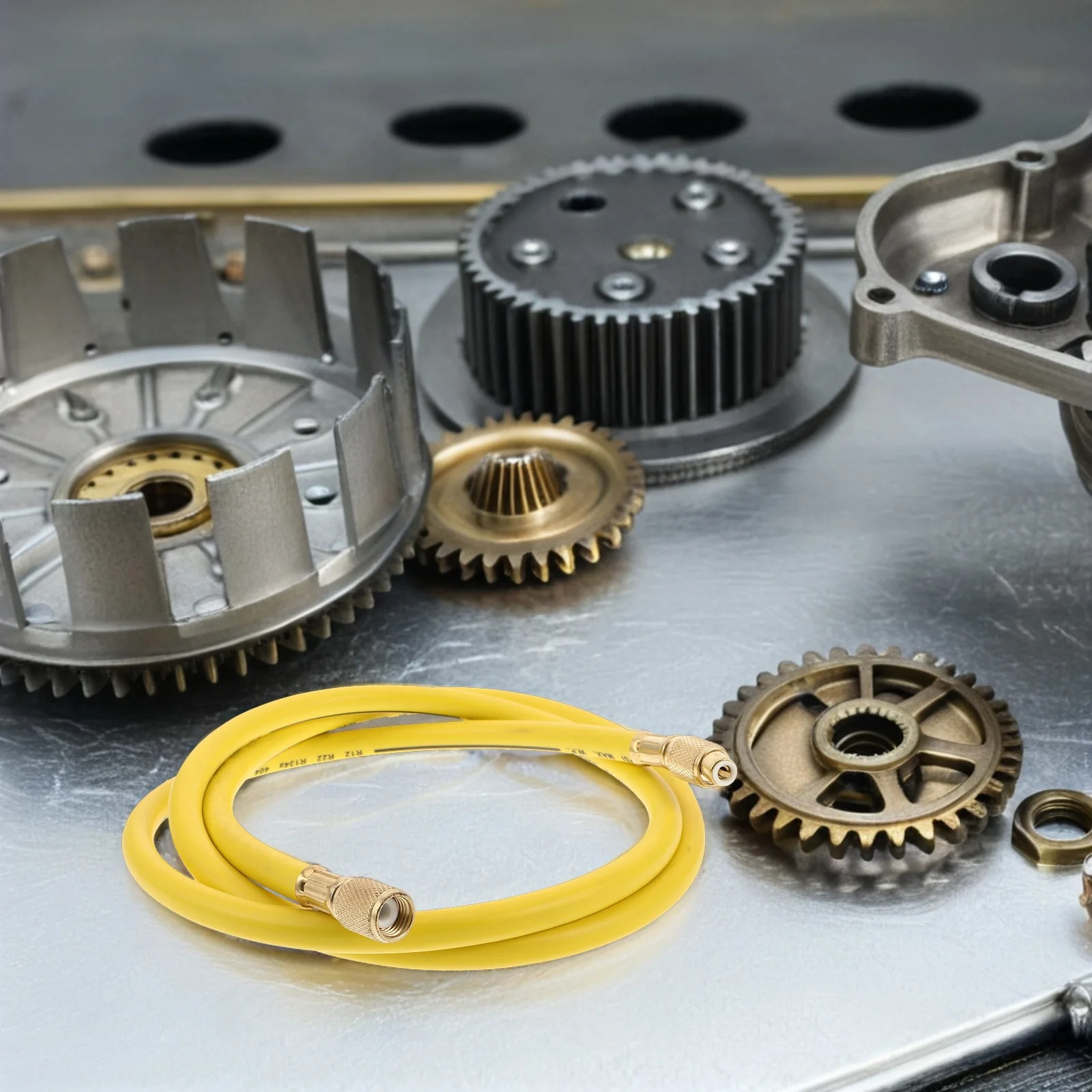 

Refrigerant Charging Hose for Car Air Conditioner Maintenance Soft Bendable Hvac Ac Recharge Tube Flexible Refrigeration Filling