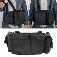 Camera Bag Camera Bag SLR DSLR Camera Bag for Photographer Hiking Shooting Traveling Men Women Black Medium M DSLR Camera Bag