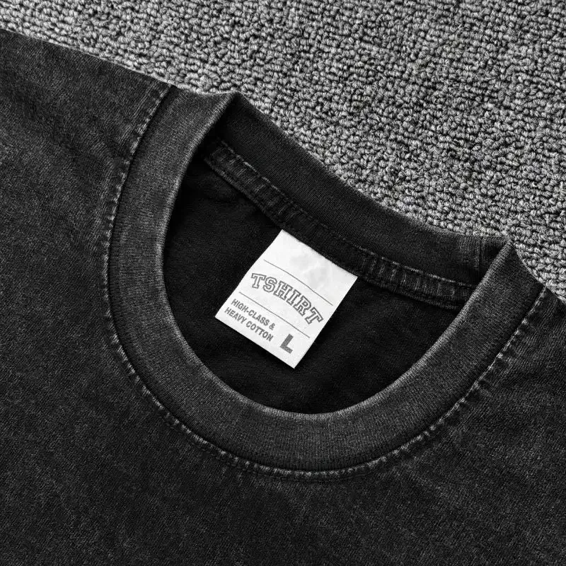 Nier Automata Washed Graphic T-Shirt 2026 Neues Modell Unisex Persönlichkeit Ganzjährig Streetwear Baumwoll-Oberteil – Detail 12