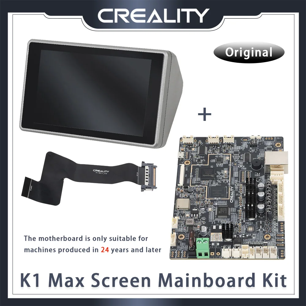 Creality K1 Max Kit de pantalla _ 4,3 pulgadas_touch_480×400 y K1 Max Kit de placa base Kit de placa base silenciosa_CR4CU220812S12_32_TMC2209_X2000E