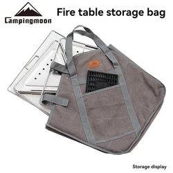CAMPINGMOONMT-035-B Outdoor Camping Fire Stove Storage Bag with Different Sizes Outdoor Large Canvas Bag with Handle Storage Bag