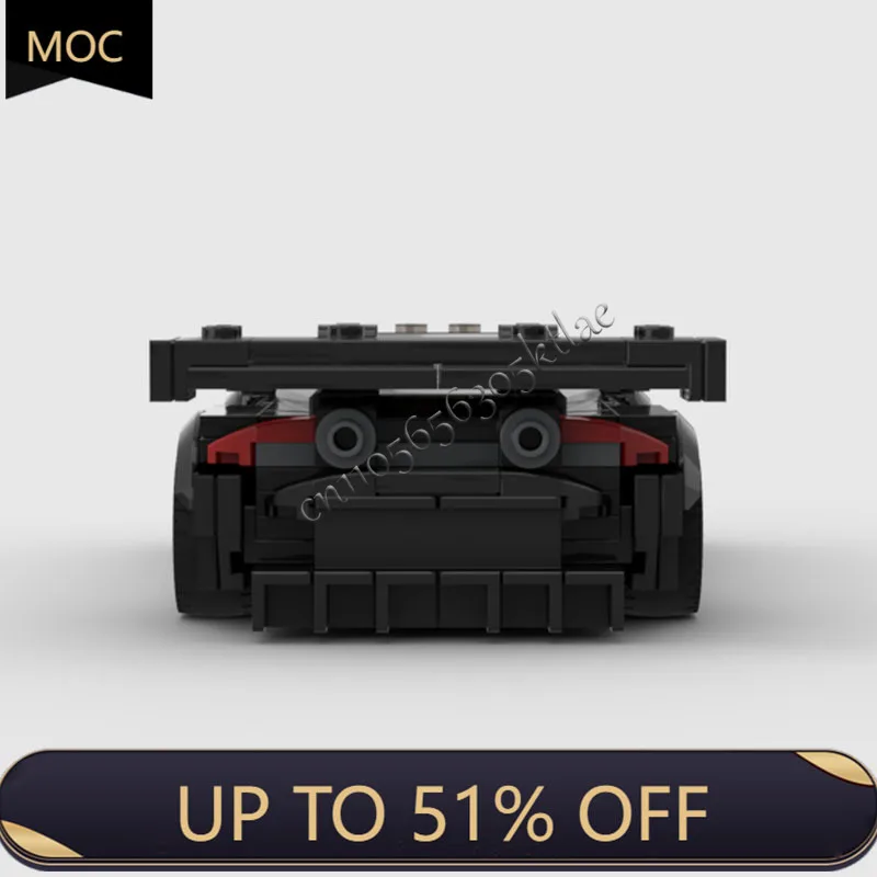 843PCS MOC Velocità Competizione Serie GT3 Evo Auto Sportive Building Blocks Modello FAI DA TE Tecnologia Creativa Giocattolo di Mattoni Regalo Del Festival Del Capretto
