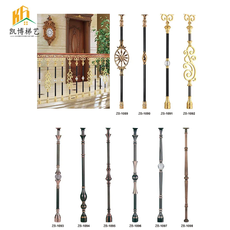 Custom. Factory customised luxury stair railing metal railing stair railing hardware accessories set