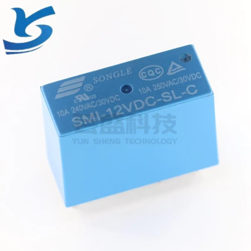 smi-12vdc-sl-c relay 5V 12V 24V Original New AC/DC POWER DIP 4-pin 5-pin In stock