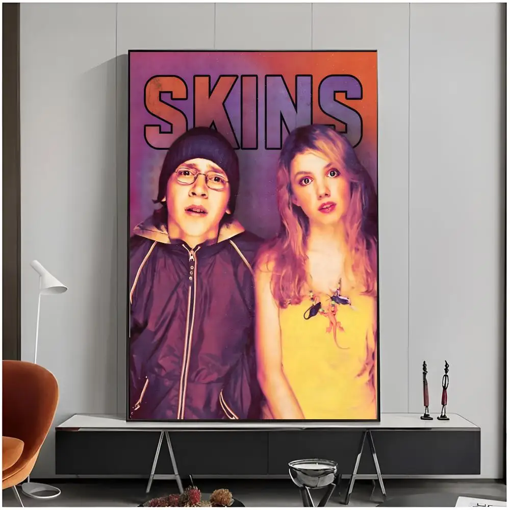 Series Drama Skins Poster Living Room Bedroom Decorative Print Unframed Decor