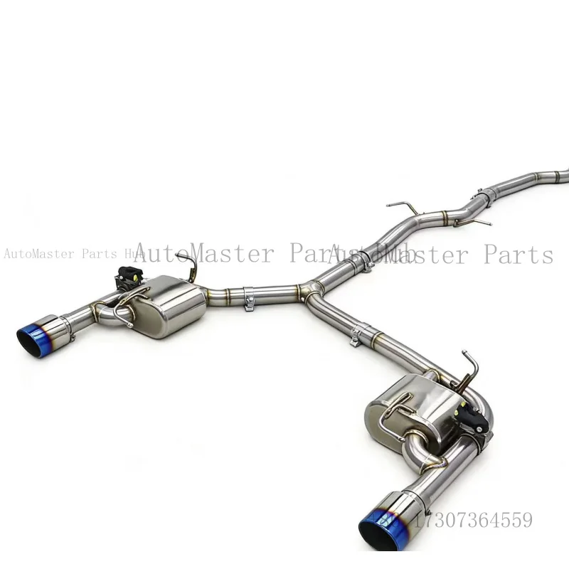 

Выхлопная система Valvetronic для Audi A4 B8 2.0T, выхлопная труба из нержавеющей стали