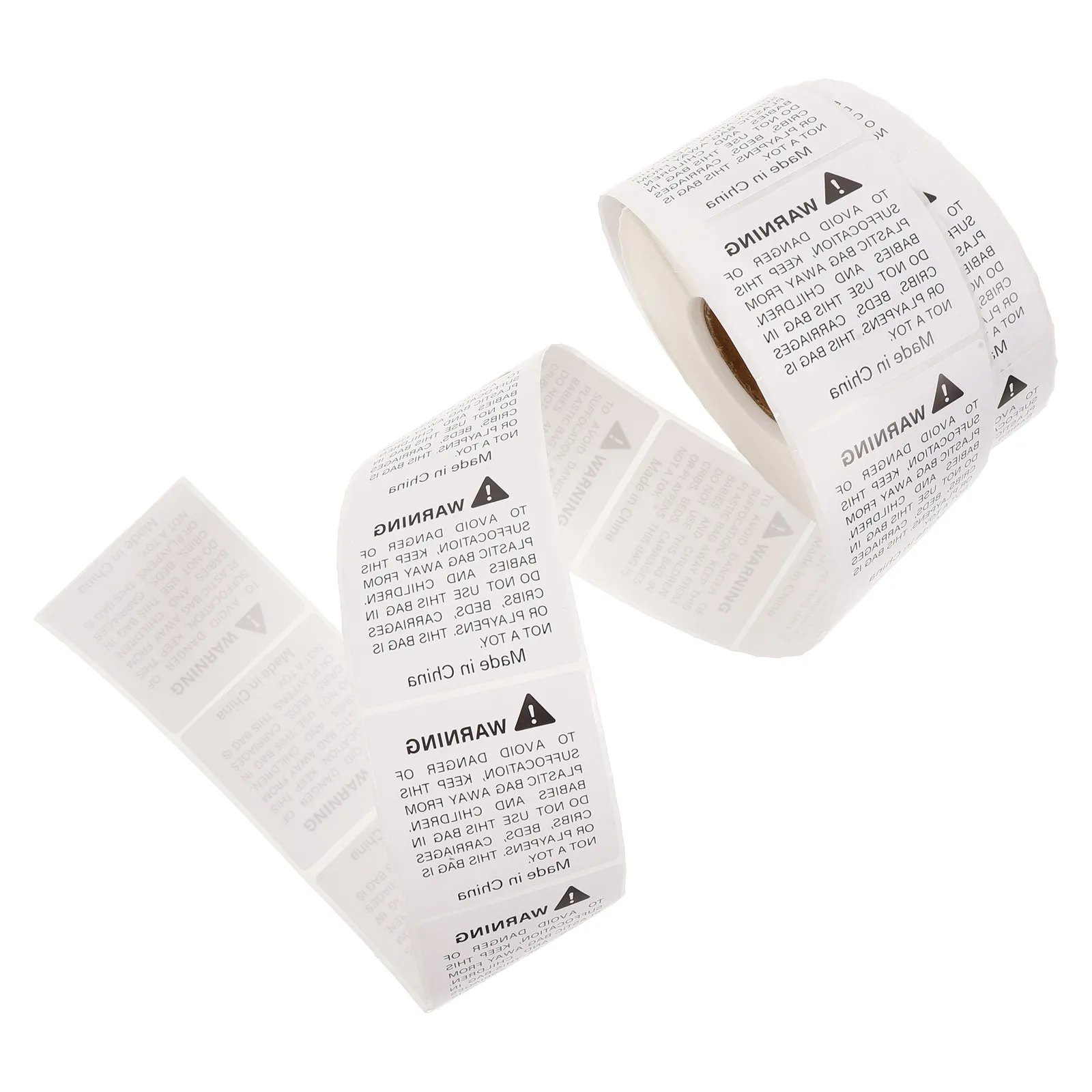 1-roll-warning-label-self-adhesive-copper-sticker-suffocation-fragile-warning-safety-alert-choking-hazard-notice-sign-decal