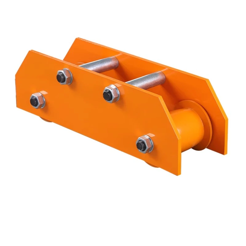 

I-beam pulley hand push rail surface crane track trolley monorail driving