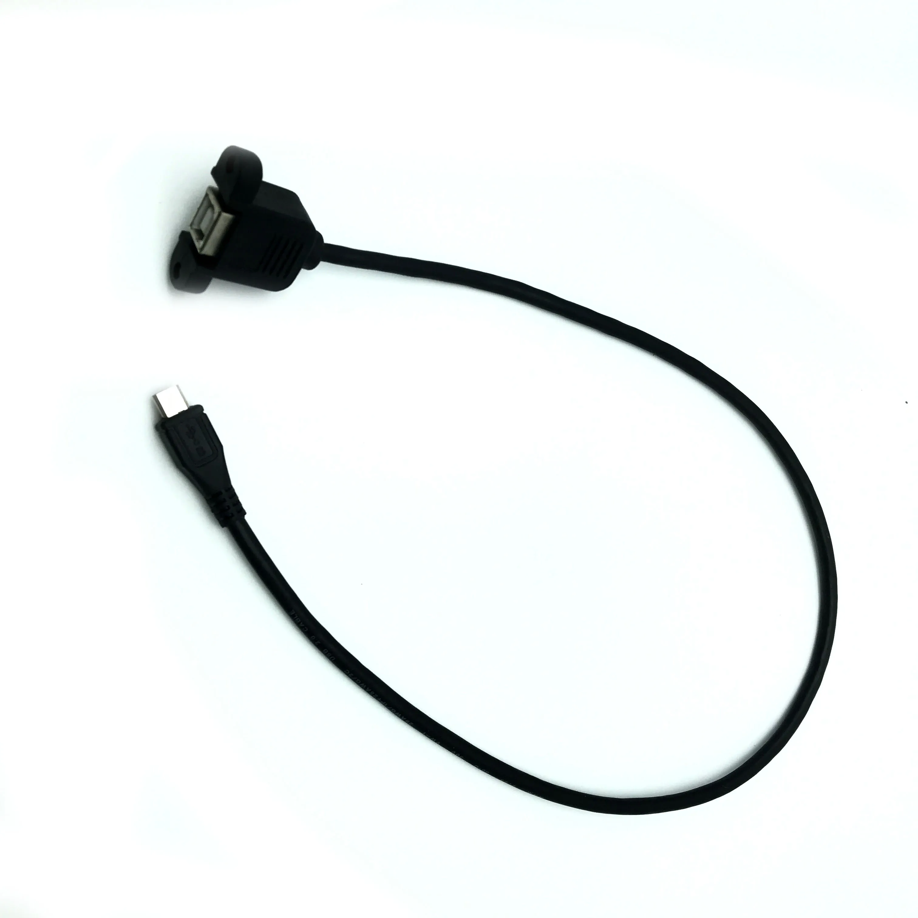 Android Micro USB to B-type printing female data cable Square mouth printing female to Micro usb male with mount 0.3M 0.5m date